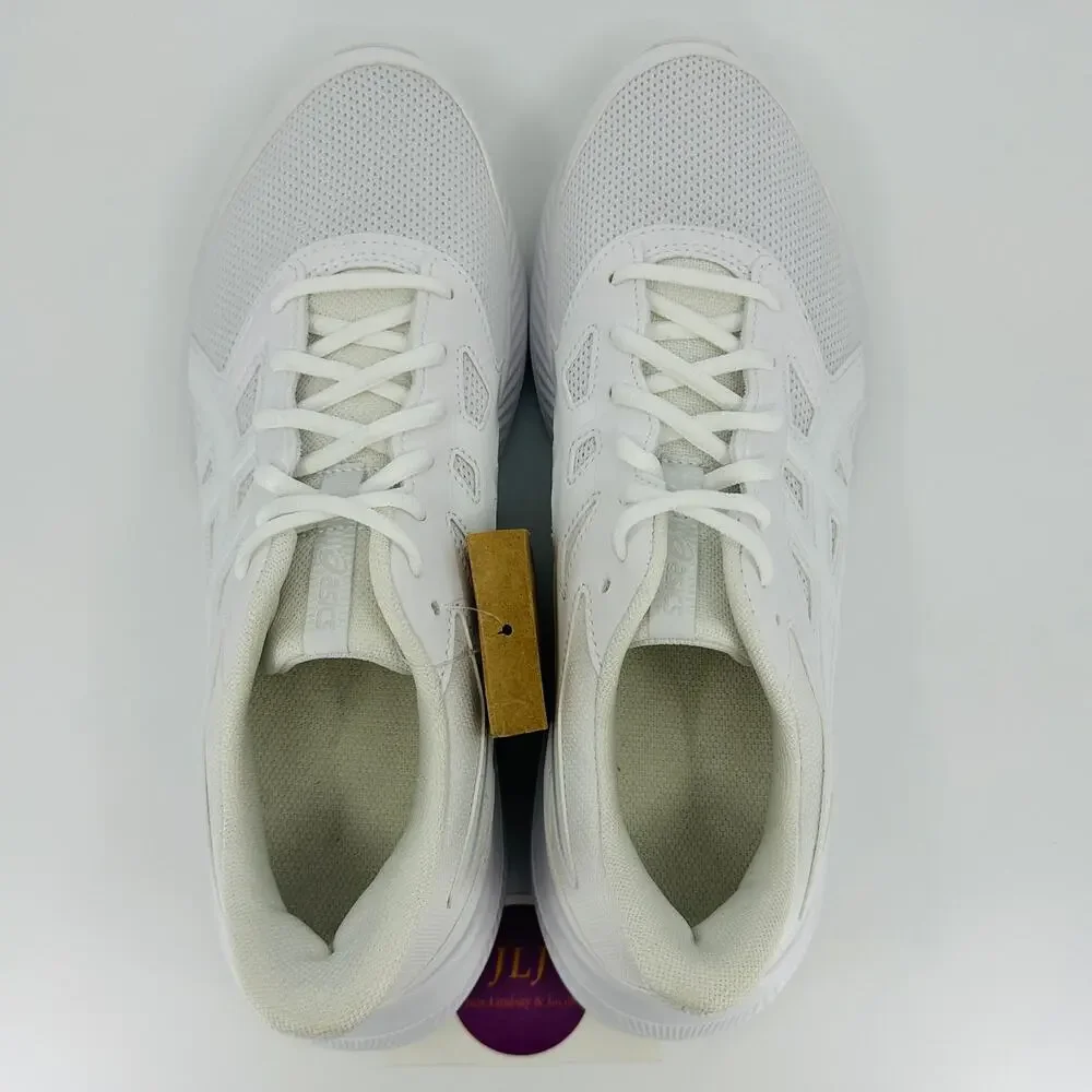 Asics Men's Jolt 4 Running Walking Sneakers 'Triple White' 1011B603 Size 9